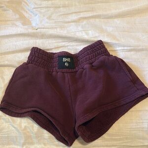 SHE DARC SPORT SWEATSHORTS